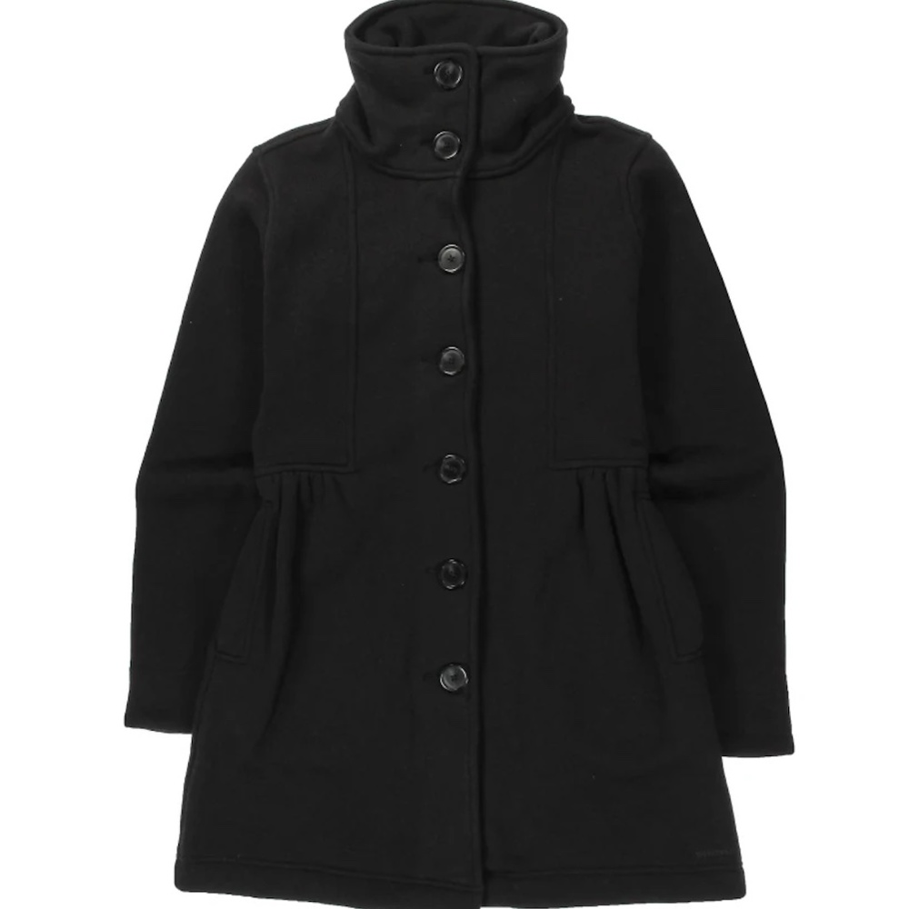 Patagonia Womens Size Small Better Sweater Fleece Black Peacoat Jacket